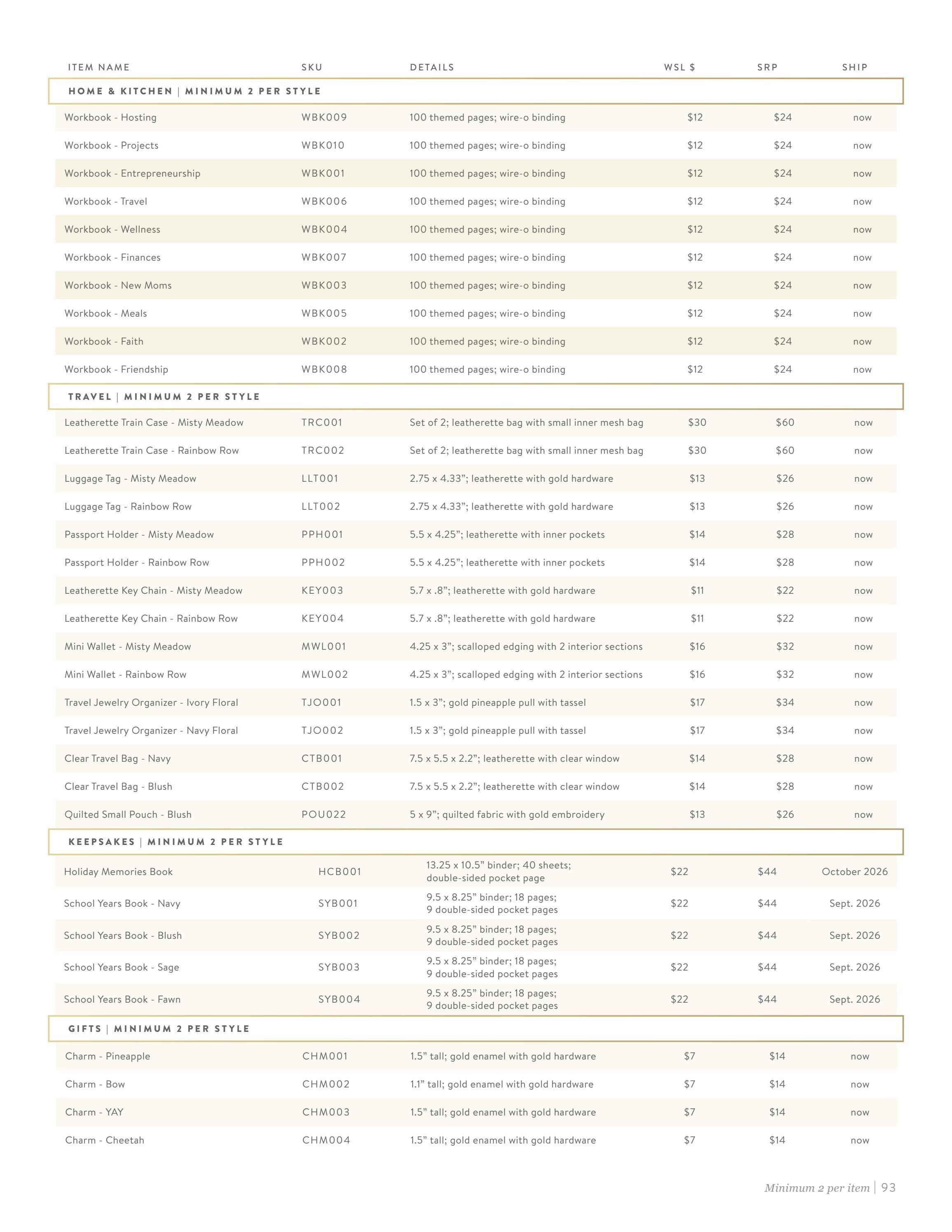 Simplified Fall and Holiday Stationery Catalog Weekly Ad January 1 - December 31, 2026
