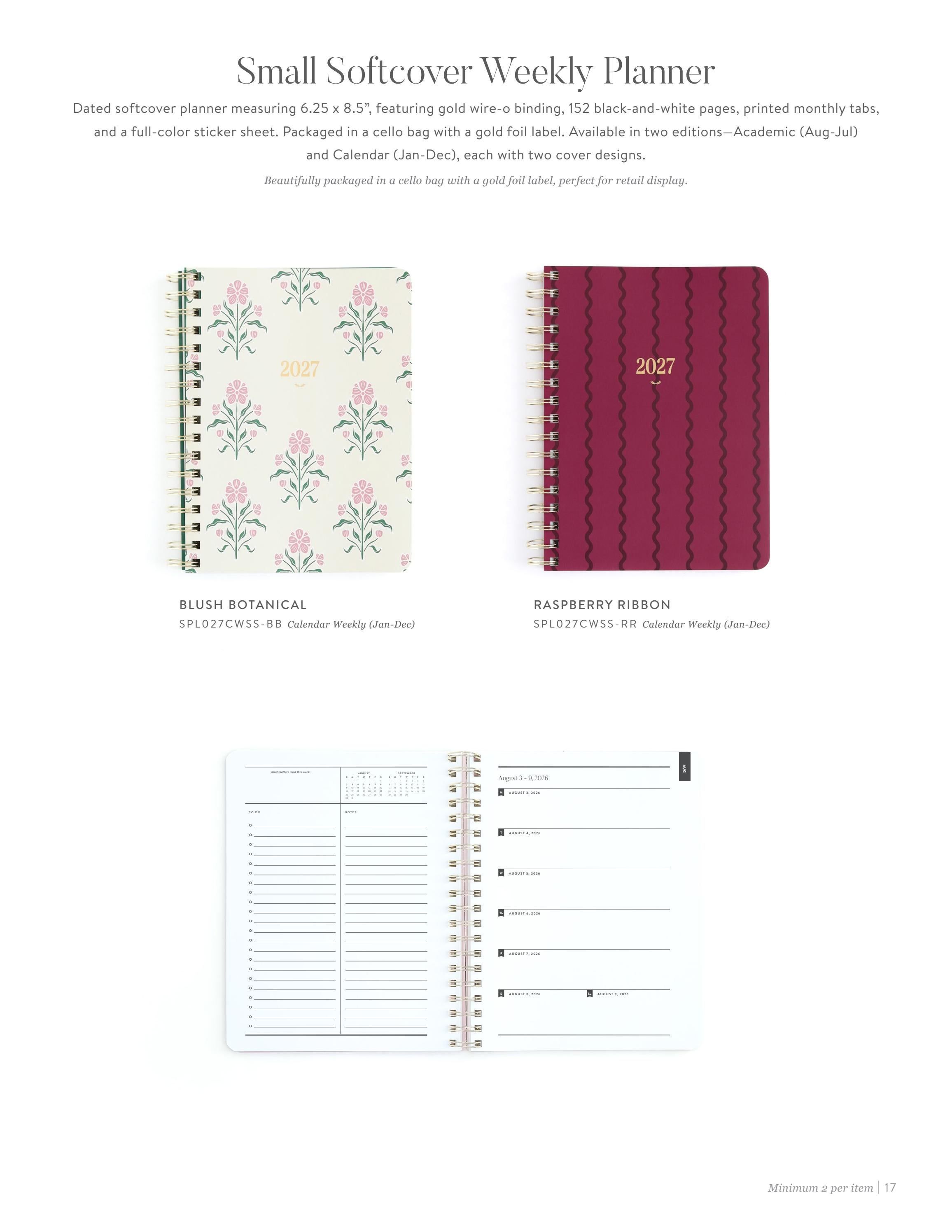 Simplified by Emily Ley Fall and Holiday Planner Catalog Weekly Ad January 1 - December 31, 2026