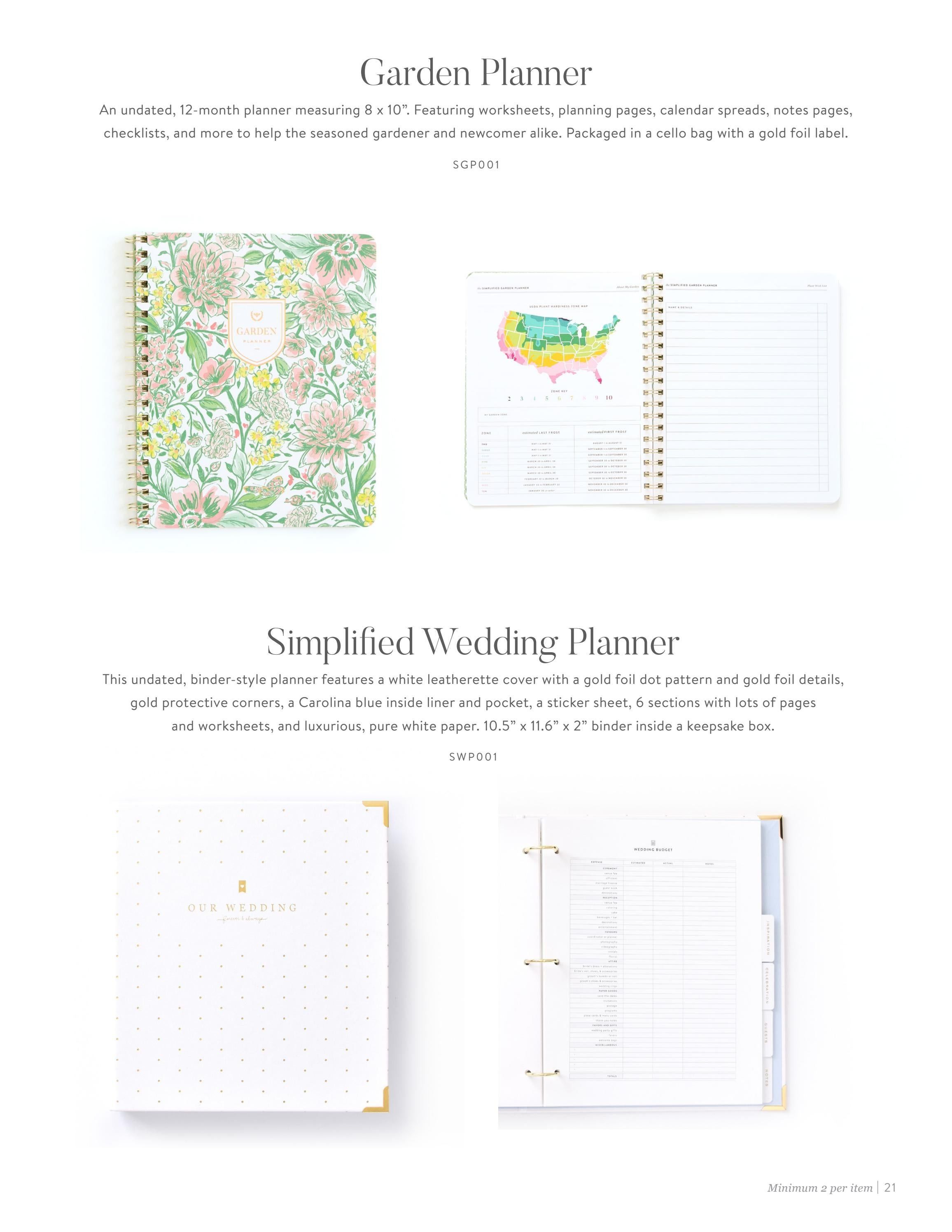 Simplified by Emily Ley Fall and Holiday Planner Catalog Weekly Ad January 1 - December 31, 2026