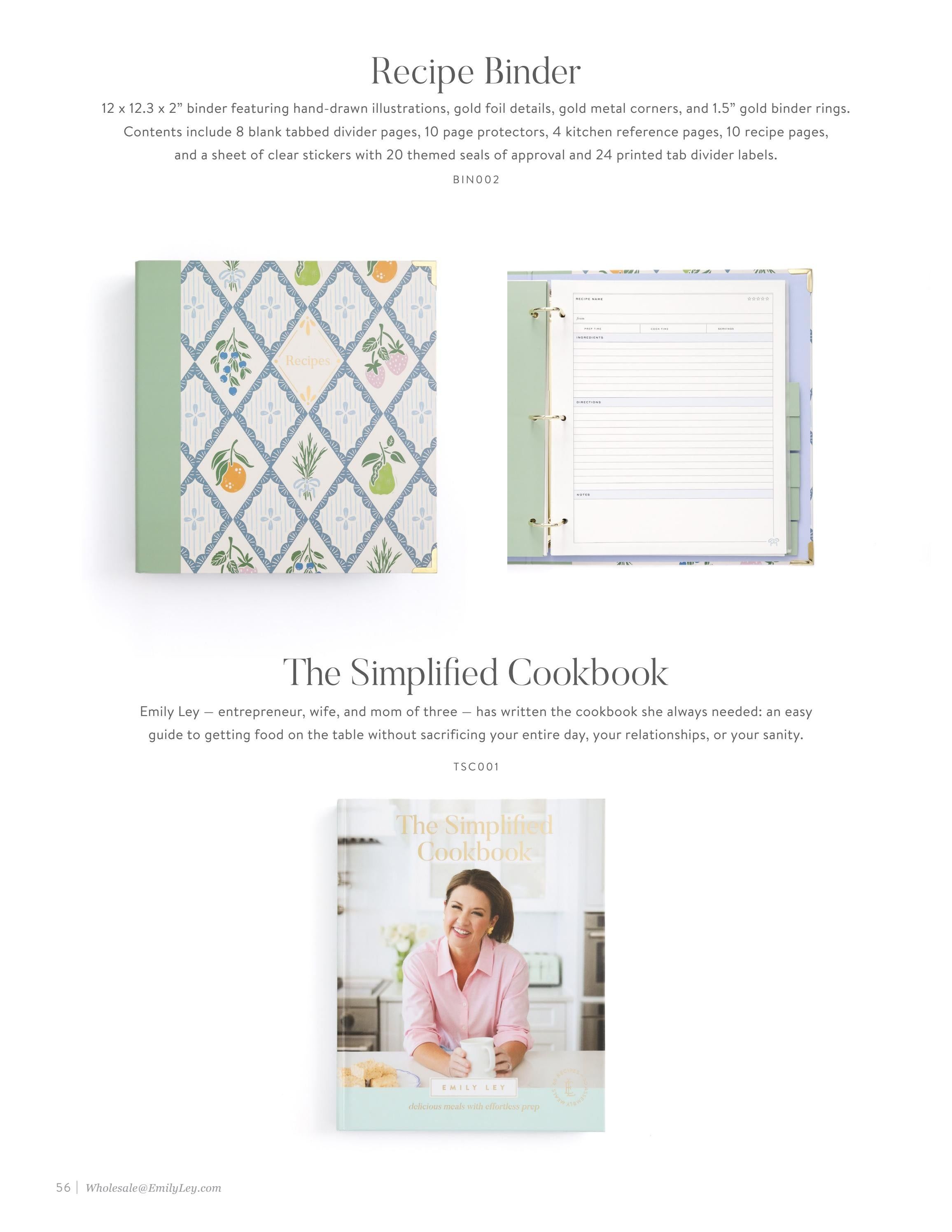 Simplified by Emily Ley Fall and Holiday Planner Catalog Weekly Ad January 1 - December 31, 2026