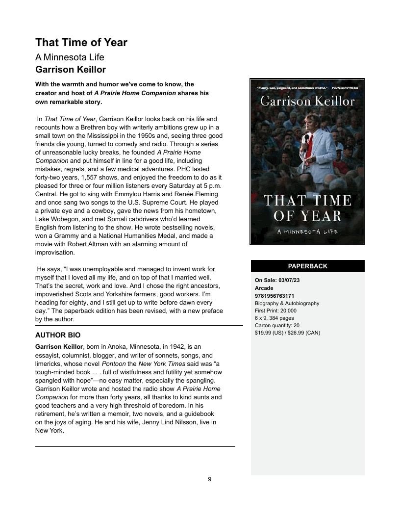 Skyhorse Publishing Summer and Fall Books Catalog Weekly Ad January 1 - December 31, 2026