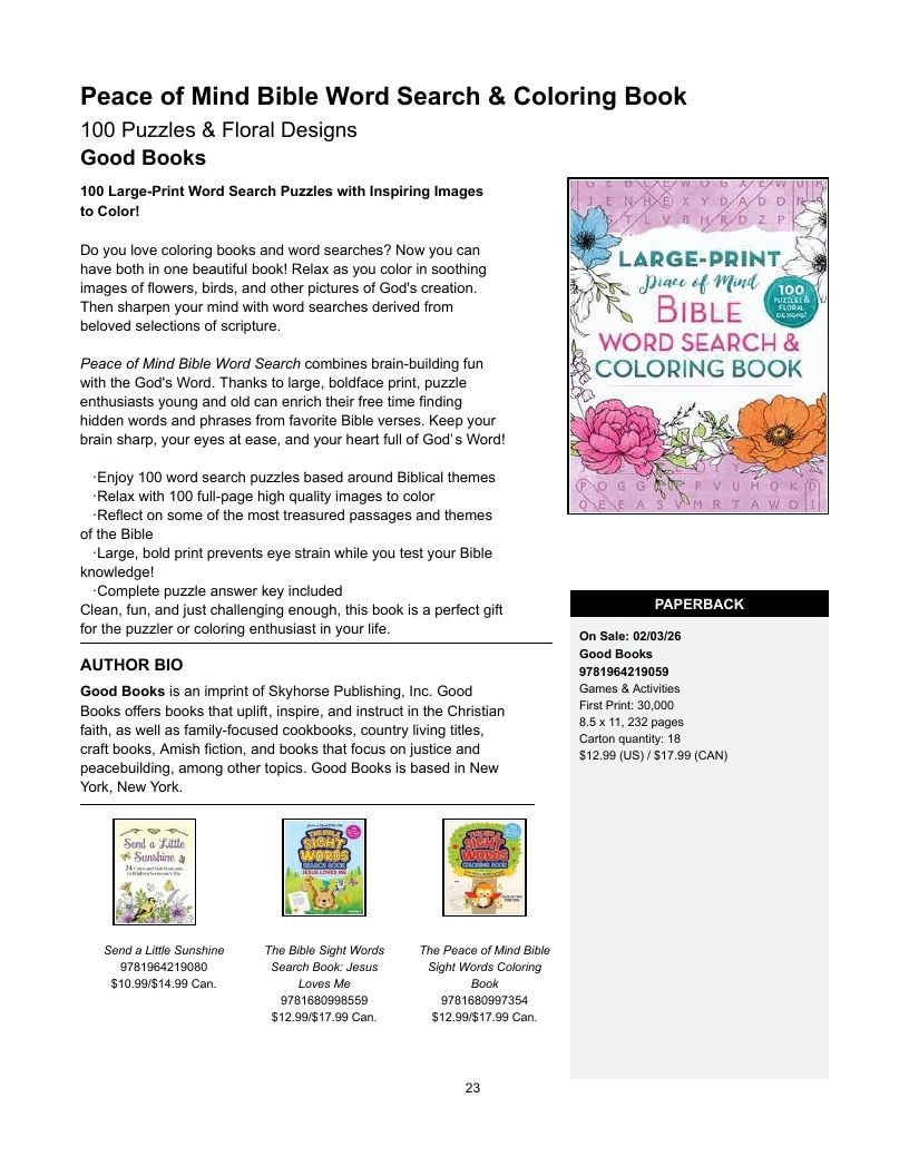 Skyhorse Publishing Summer and Fall Books Catalog Weekly Ad January 1 - December 31, 2026