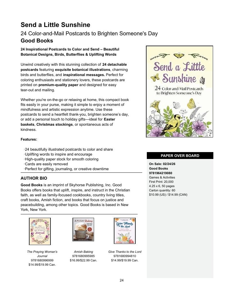 Skyhorse Publishing Summer and Fall Books Catalog Weekly Ad January 1 - December 31, 2026