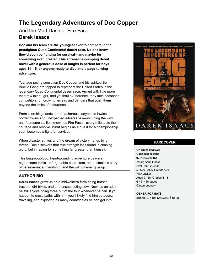 Skyhorse Publishing Summer and Fall Books Catalog Weekly Ad January 1 - December 31, 2026