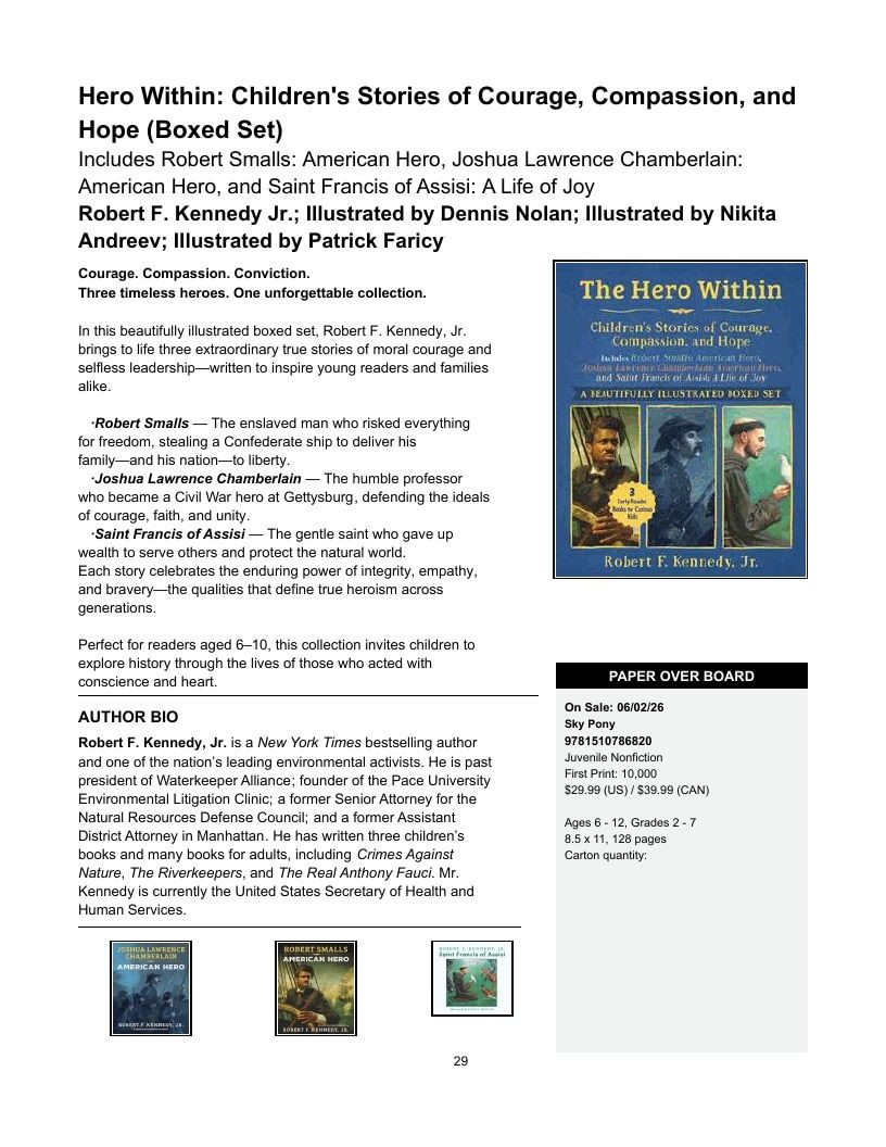 Skyhorse Publishing Summer and Fall Books Catalog Weekly Ad January 1 - December 31, 2026