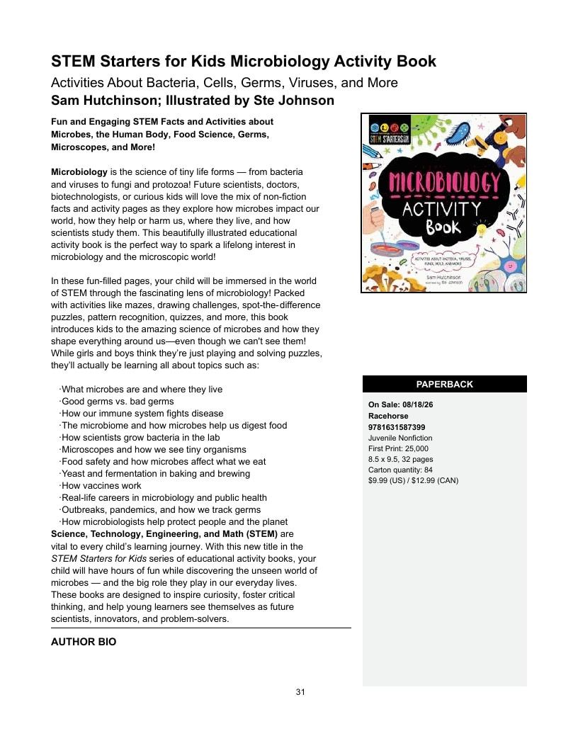 Skyhorse Publishing Summer and Fall Books Catalog Weekly Ad January 1 - December 31, 2026