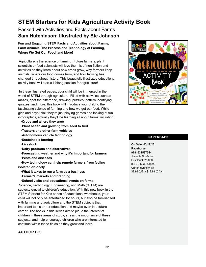 Skyhorse Publishing Summer and Fall Books Catalog Weekly Ad January 1 - December 31, 2026