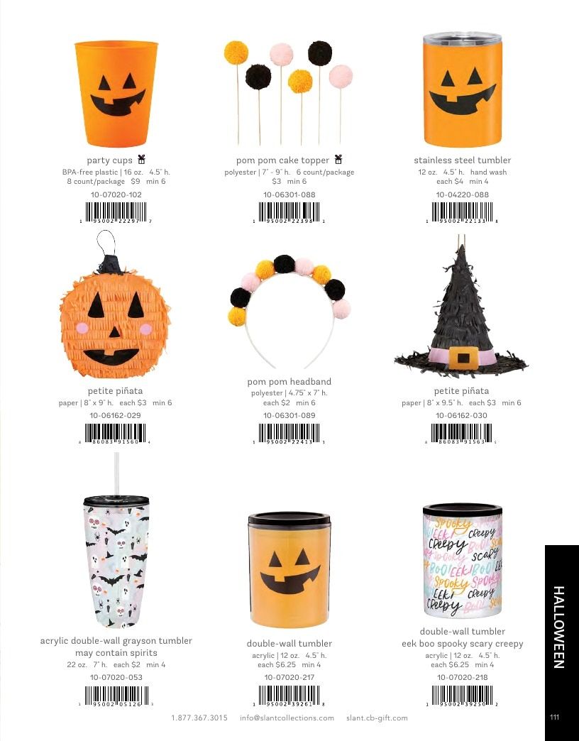 Slant Collections Fall Gifts Catalog Weekly Ad January 1 - December 31, 2026