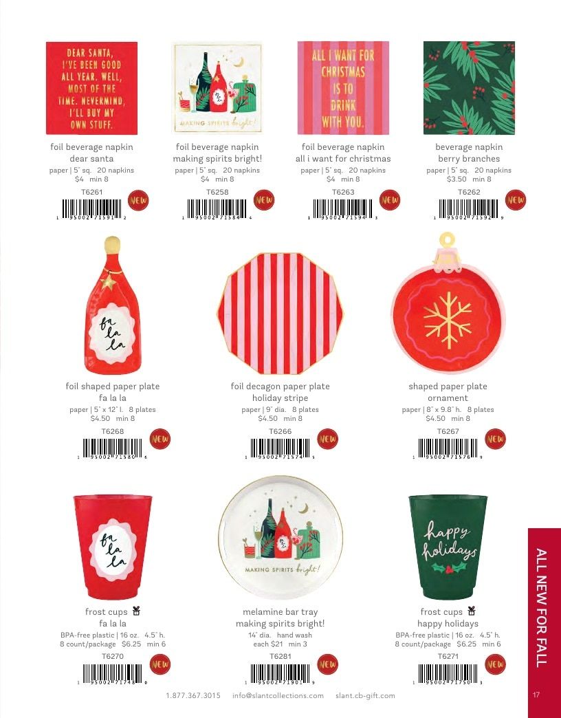 Slant Collections Fall Gifts Catalog Weekly Ad January 1 - December 31, 2026