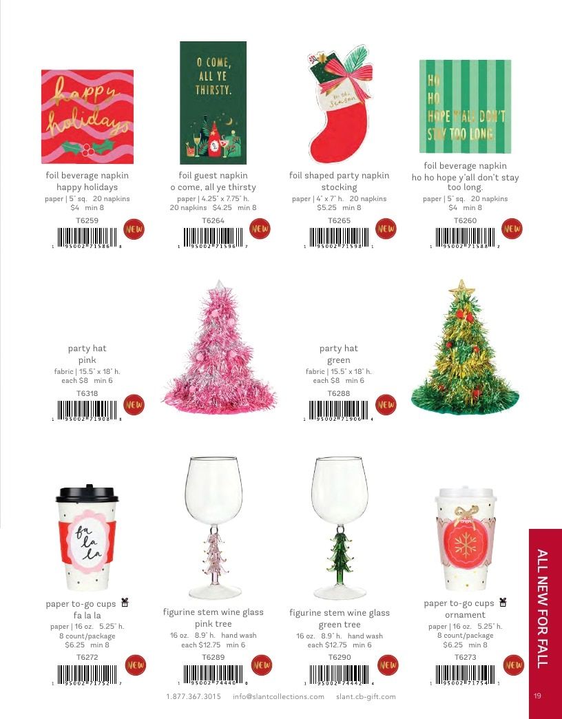 Slant Collections Fall Gifts Catalog Weekly Ad January 1 - December 31, 2026