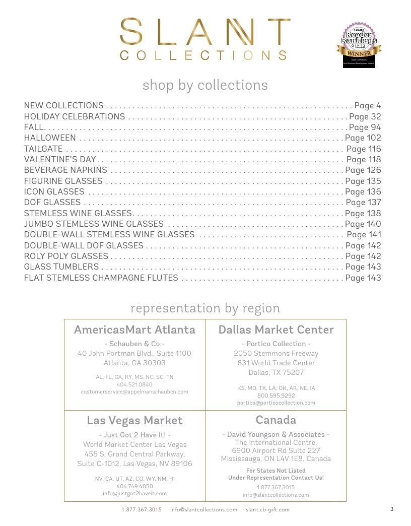 Slant Collections Fall Gifts Catalog Weekly Ad January 1 - December 31, 2026