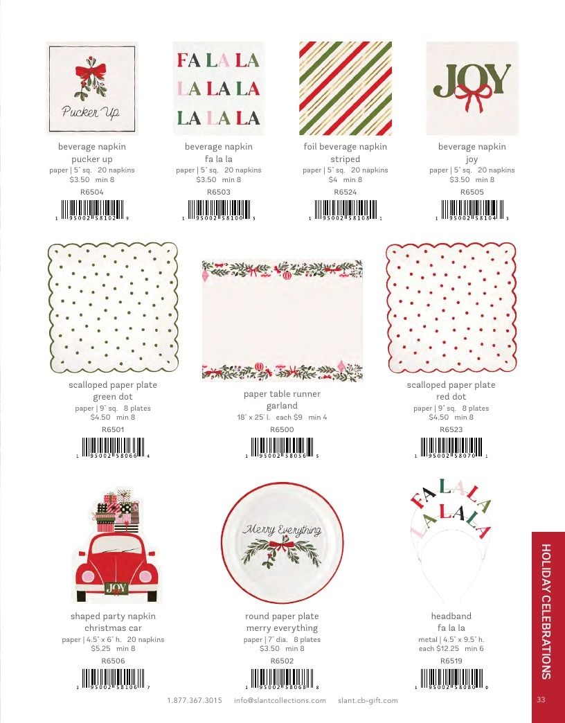 Slant Collections Fall Gifts Catalog Weekly Ad January 1 - December 31, 2026