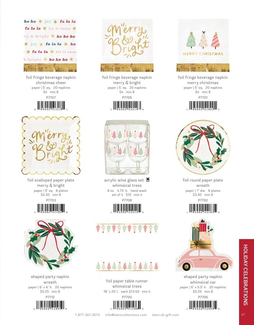 Slant Collections Fall Gifts Catalog Weekly Ad January 1 - December 31, 2026