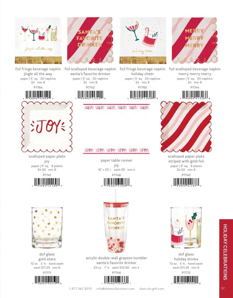 Slant Collections Fall Gifts Catalog Weekly Ad January 1 - December 31, 2026