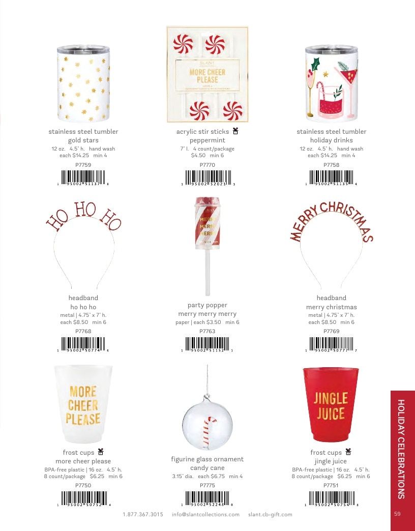 Slant Collections Fall Gifts Catalog Weekly Ad January 1 - December 31, 2026
