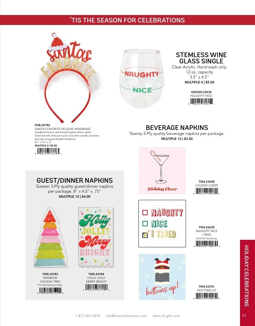 Slant Collections Fall Gifts Catalog Weekly Ad January 1 - December 31, 2026