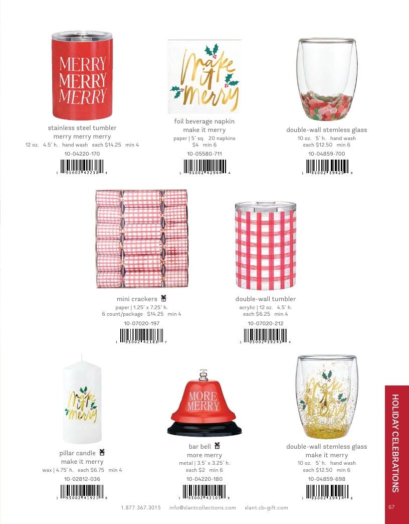 Slant Collections Fall Gifts Catalog Weekly Ad January 1 - December 31, 2026