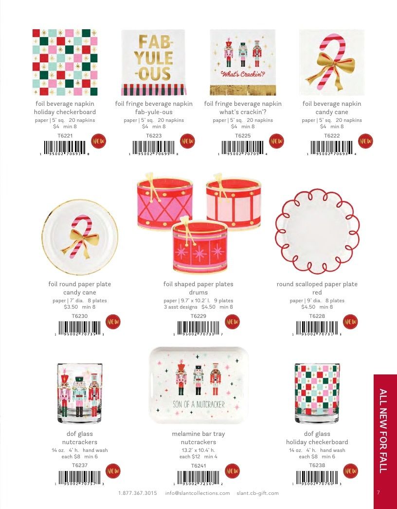 Slant Collections Fall Gifts Catalog Weekly Ad January 1 - December 31, 2026
