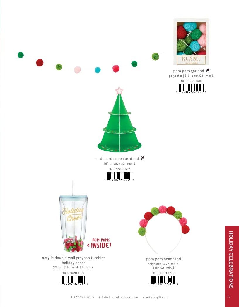 Slant Collections Fall Gifts Catalog Weekly Ad January 1 - December 31, 2026