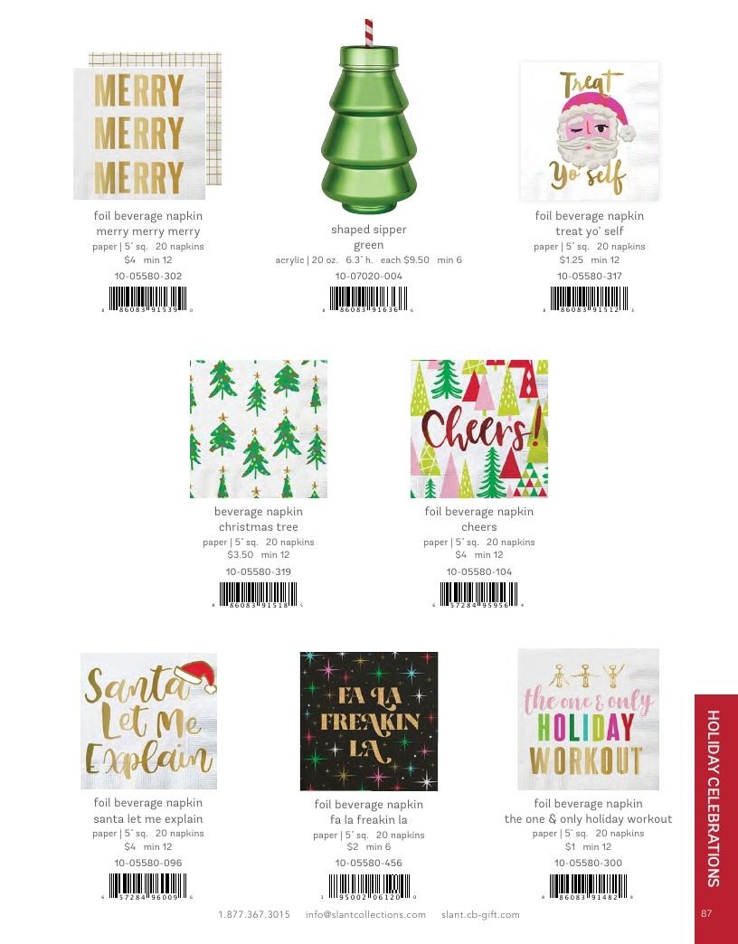 Slant Collections Fall Gifts Catalog Weekly Ad January 1 - December 31, 2026