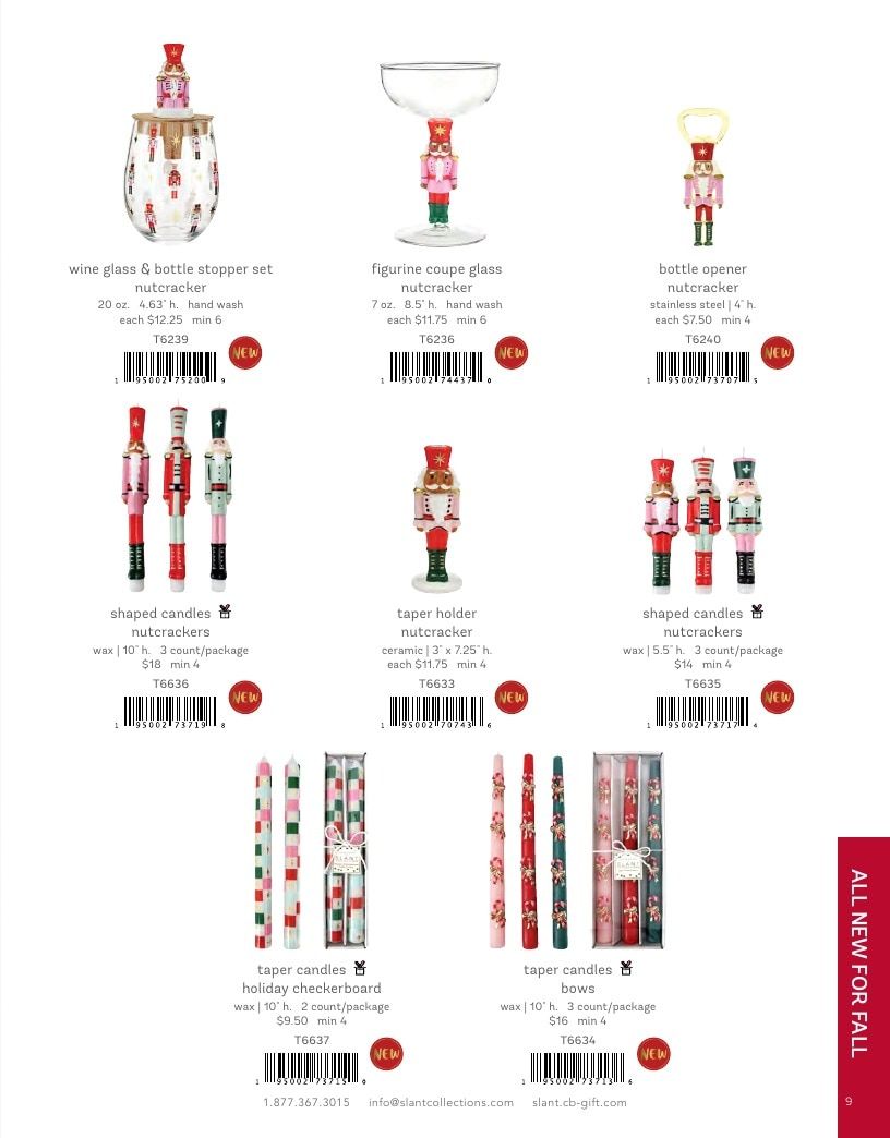 Slant Collections Fall Gifts Catalog Weekly Ad January 1 - December 31, 2026