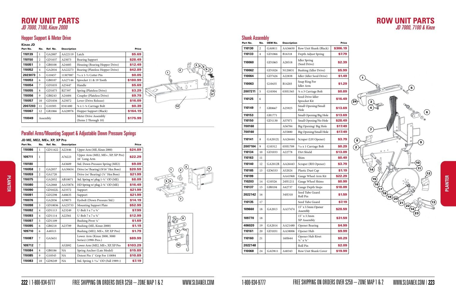Sloan Express Agricultural Parts Catalog Weekly Ad January 1 - December 31, 2026