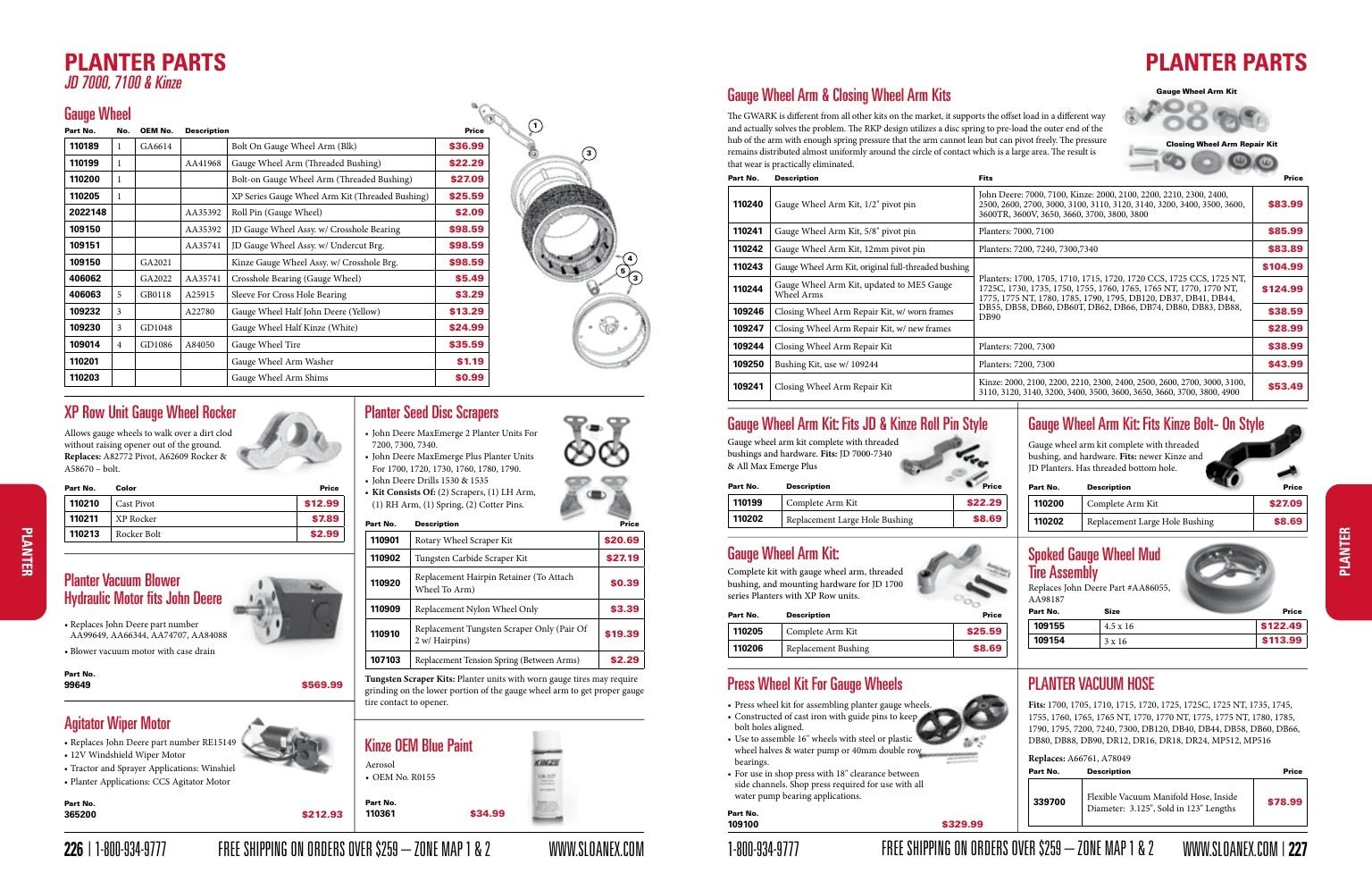 Sloan Express Agricultural Parts Catalog Weekly Ad January 1 - December 31, 2026