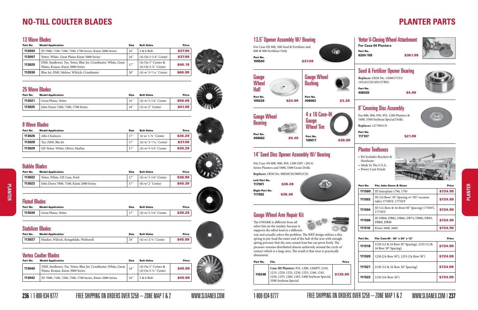 Sloan Express Agricultural Parts Catalog Weekly Ad January 1 - December 31, 2026