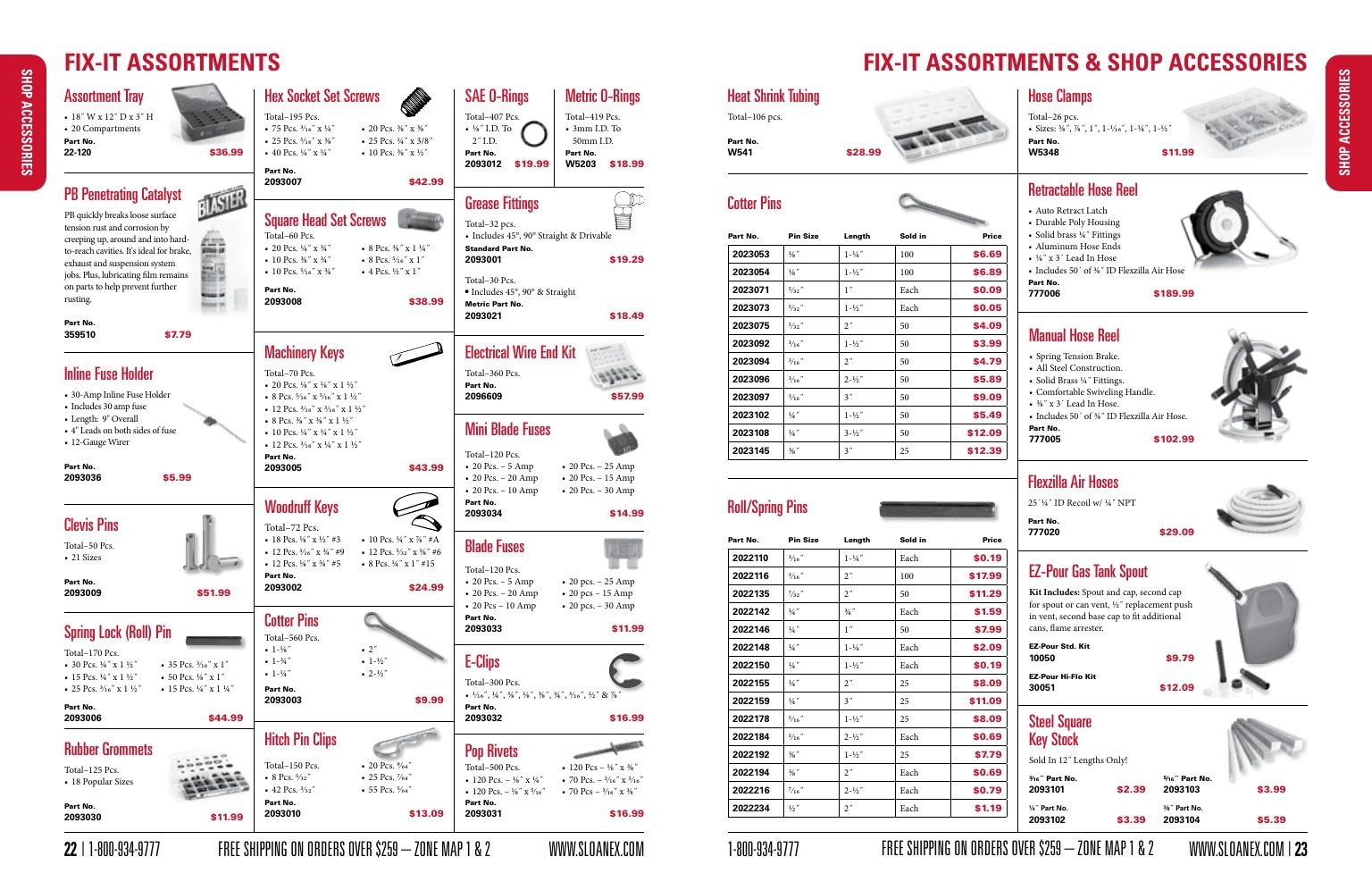 Sloan Express Agricultural Parts Catalog Weekly Ad January 1 - December 31, 2026
