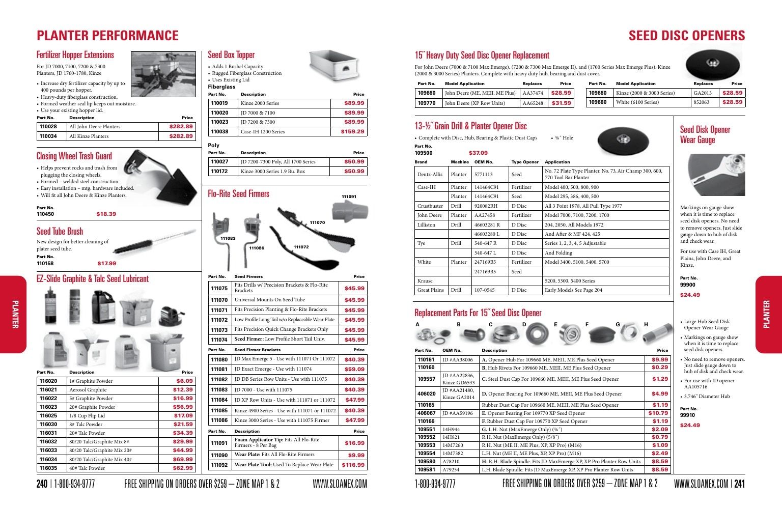 Sloan Express Agricultural Parts Catalog Weekly Ad January 1 - December 31, 2026
