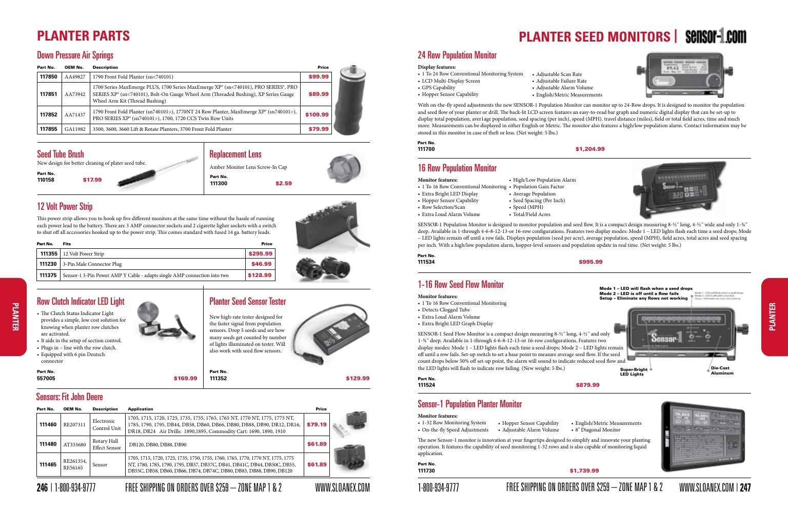 Sloan Express Agricultural Parts Catalog Weekly Ad January 1 - December 31, 2026