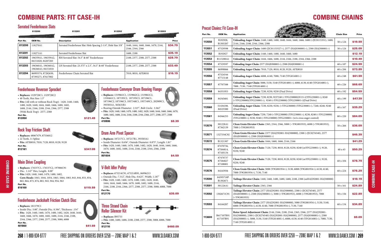Sloan Express Agricultural Parts Catalog Weekly Ad January 1 - December 31, 2026