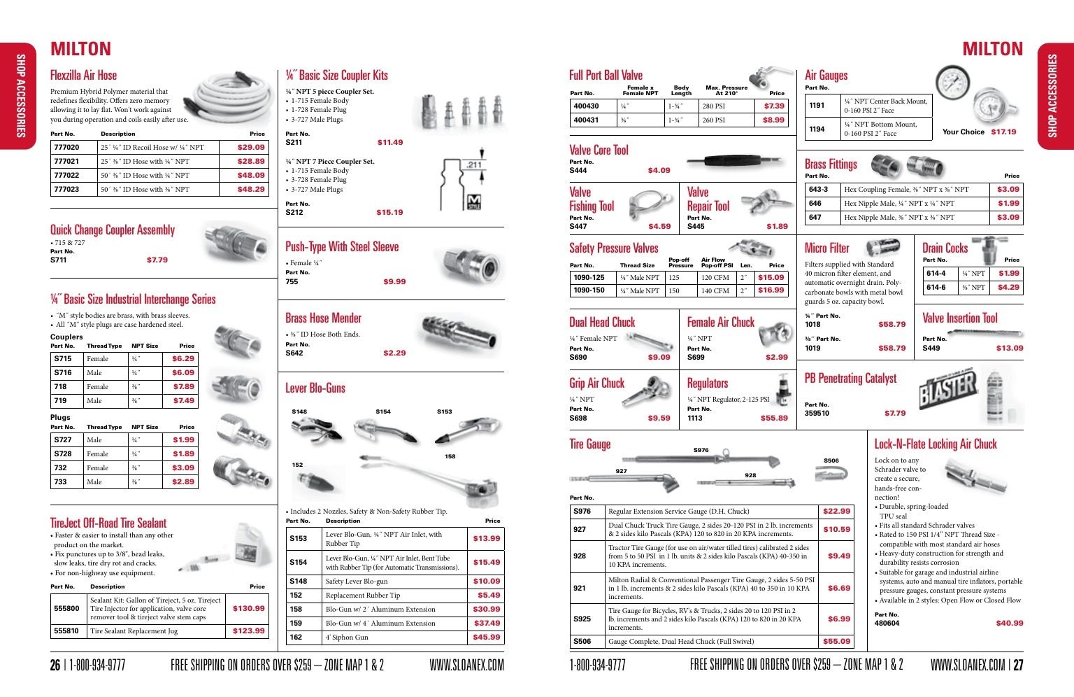 Sloan Express Agricultural Parts Catalog Weekly Ad January 1 - December 31, 2026