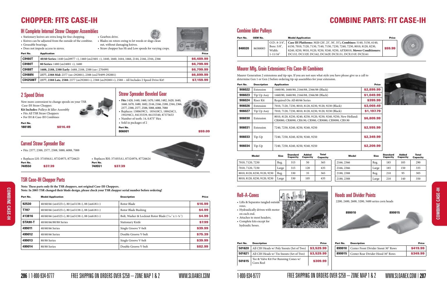Sloan Express Agricultural Parts Catalog Weekly Ad January 1 - December 31, 2026