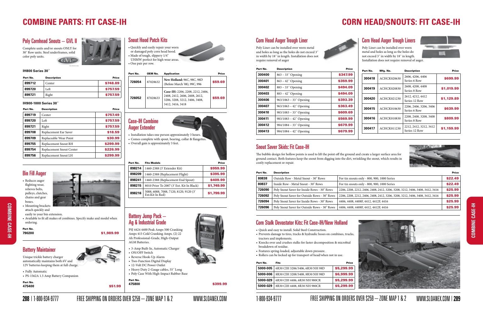 Sloan Express Agricultural Parts Catalog Weekly Ad January 1 - December 31, 2026