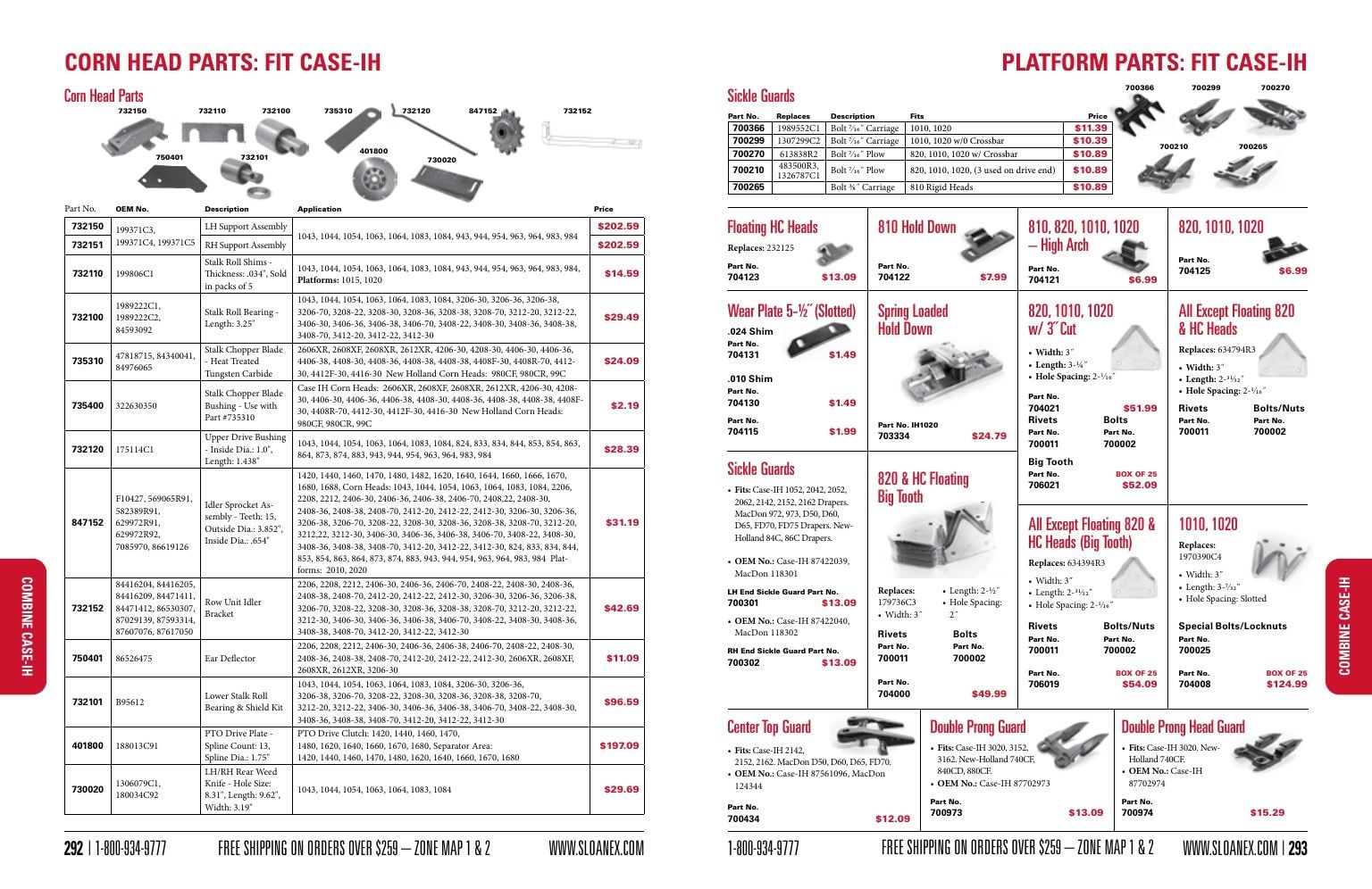 Sloan Express Agricultural Parts Catalog Weekly Ad January 1 - December 31, 2026