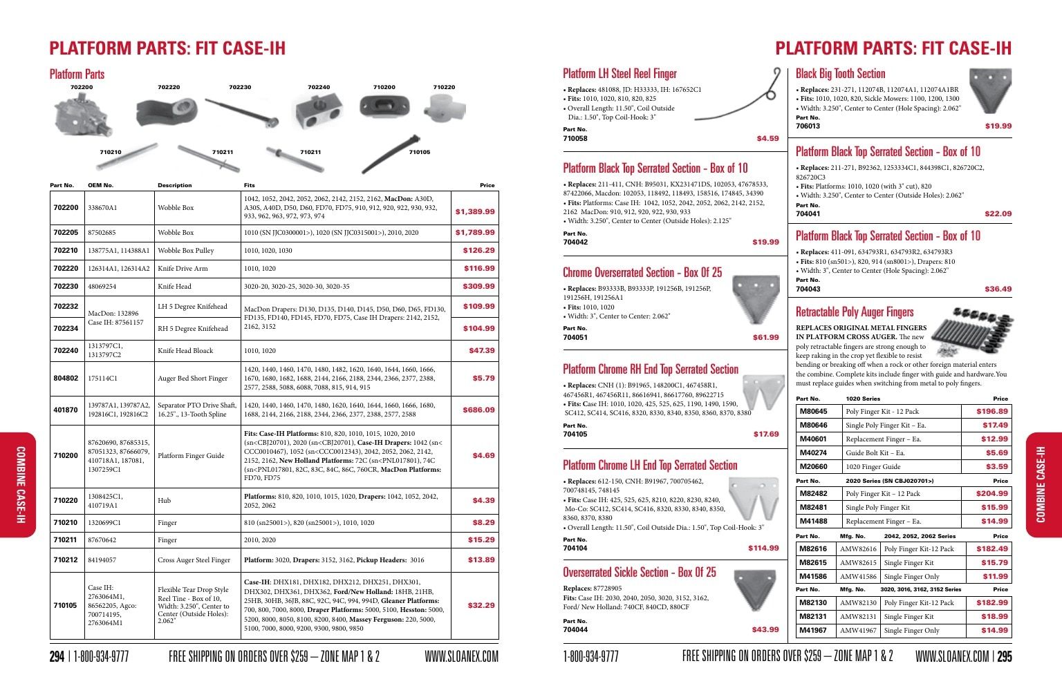 Sloan Express Agricultural Parts Catalog Weekly Ad January 1 - December 31, 2026