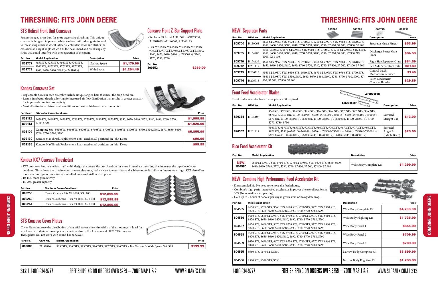 Sloan Express Agricultural Parts Catalog Weekly Ad January 1 - December 31, 2026