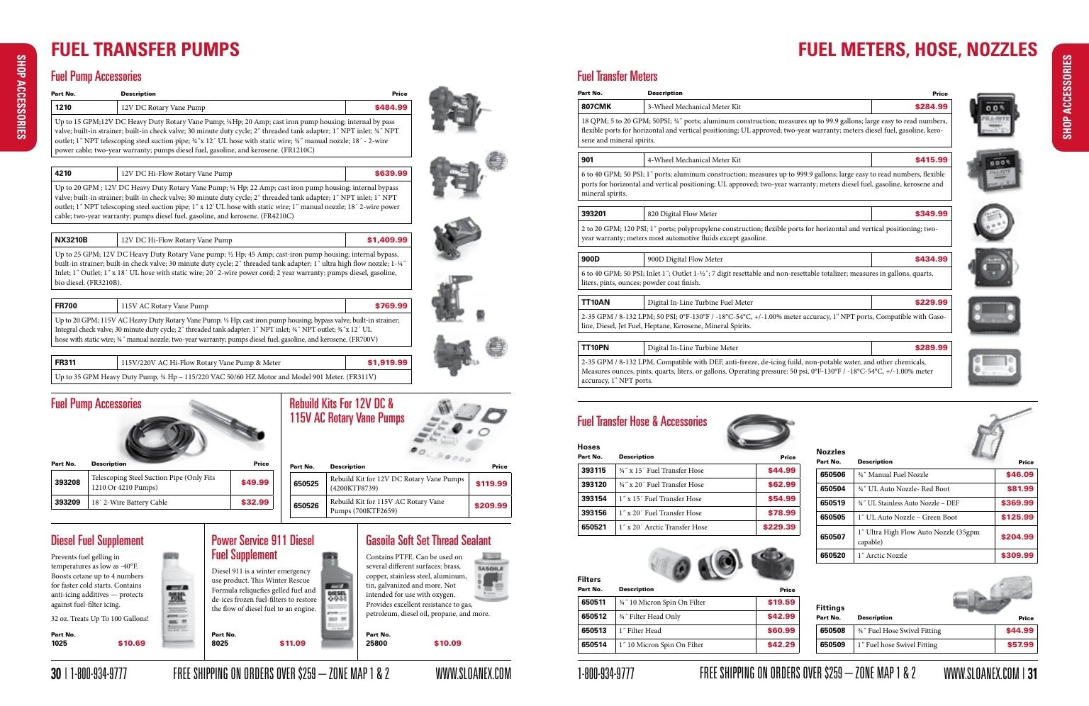 Sloan Express Agricultural Parts Catalog Weekly Ad January 1 - December 31, 2026