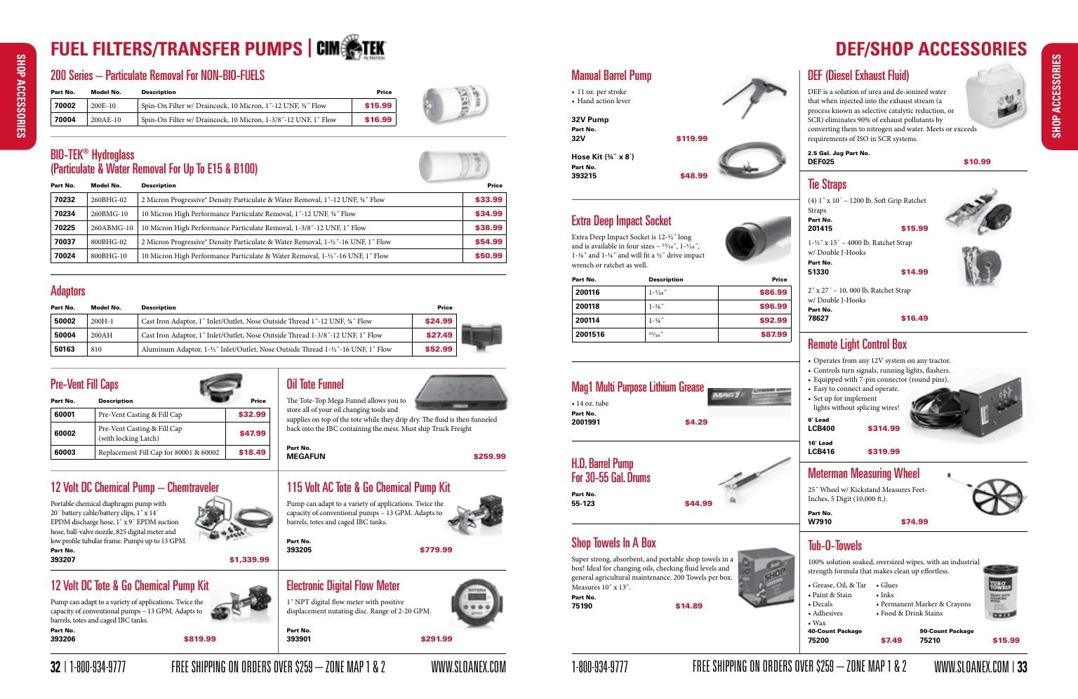 Sloan Express Agricultural Parts Catalog Weekly Ad January 1 - December 31, 2026