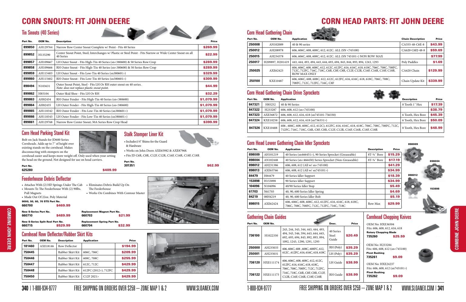 Sloan Express Agricultural Parts Catalog Weekly Ad January 1 - December 31, 2026