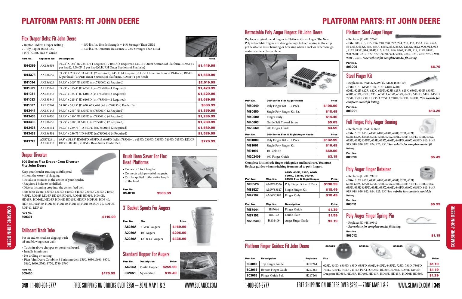 Sloan Express Agricultural Parts Catalog Weekly Ad January 1 - December 31, 2026