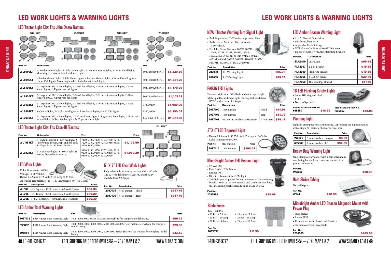 Sloan Express Agricultural Parts Catalog Weekly Ad January 1 - December 31, 2026