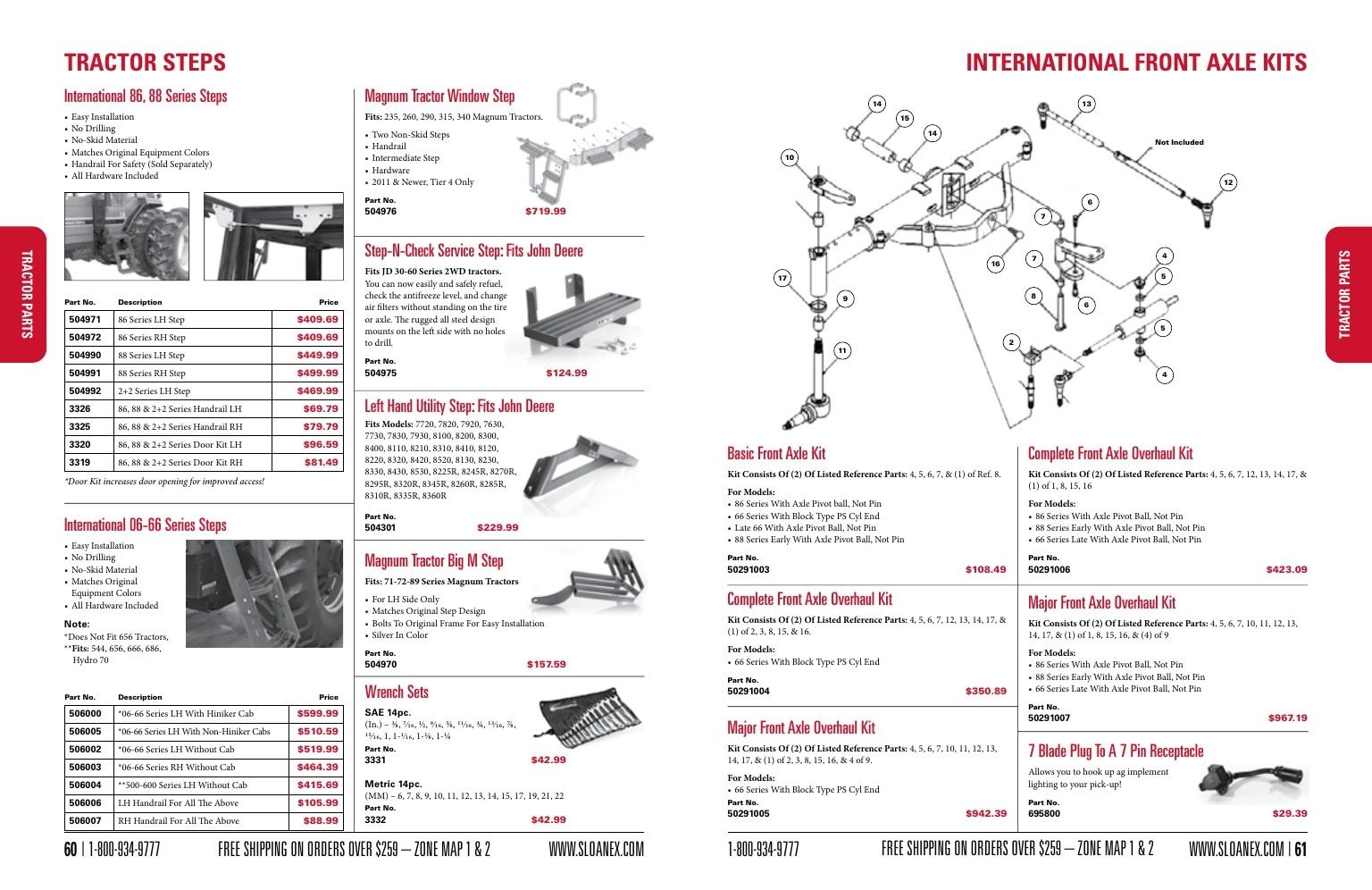 Sloan Express Agricultural Parts Catalog Weekly Ad January 1 - December 31, 2026