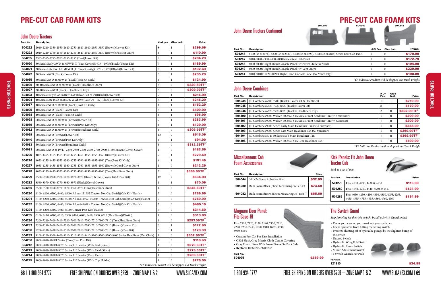 Sloan Express Agricultural Parts Catalog Weekly Ad January 1 - December 31, 2026