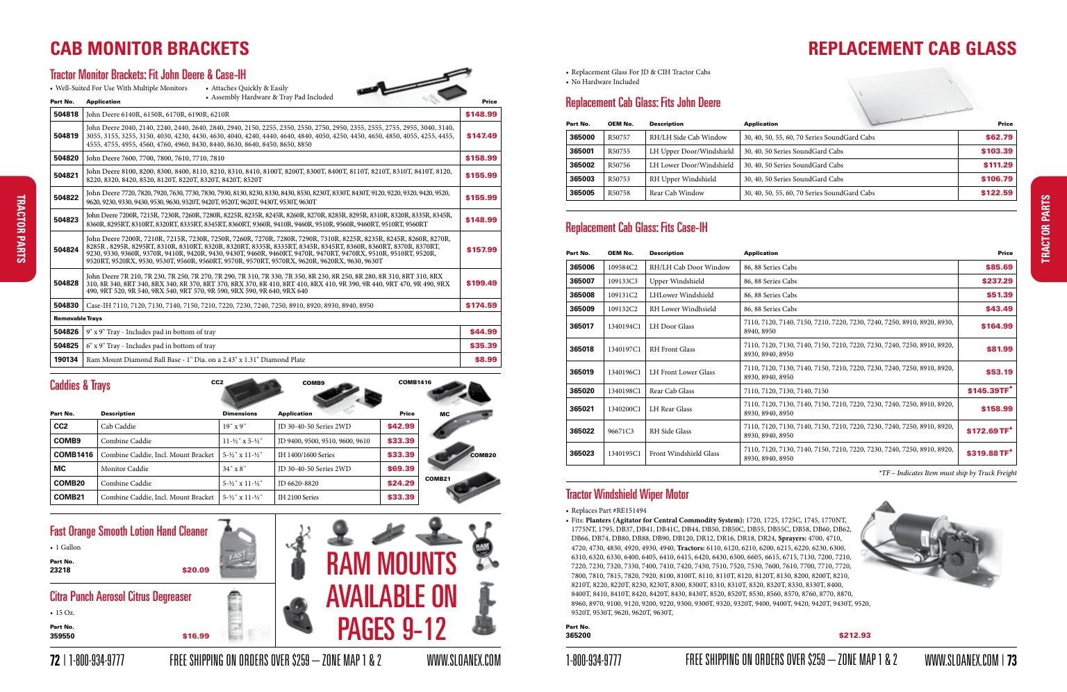 Sloan Express Agricultural Parts Catalog Weekly Ad January 1 - December 31, 2026