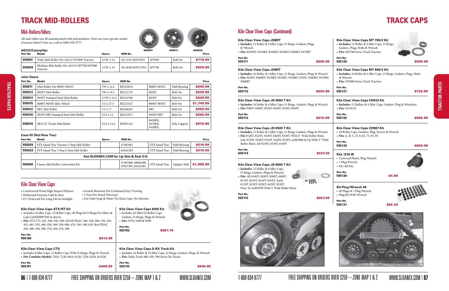 Sloan Express Agricultural Parts Catalog Weekly Ad January 1 - December 31, 2026