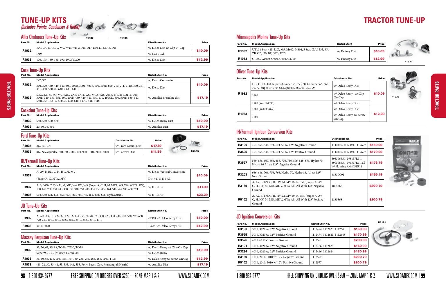 Sloan Express Agricultural Parts Catalog Weekly Ad January 1 - December 31, 2026