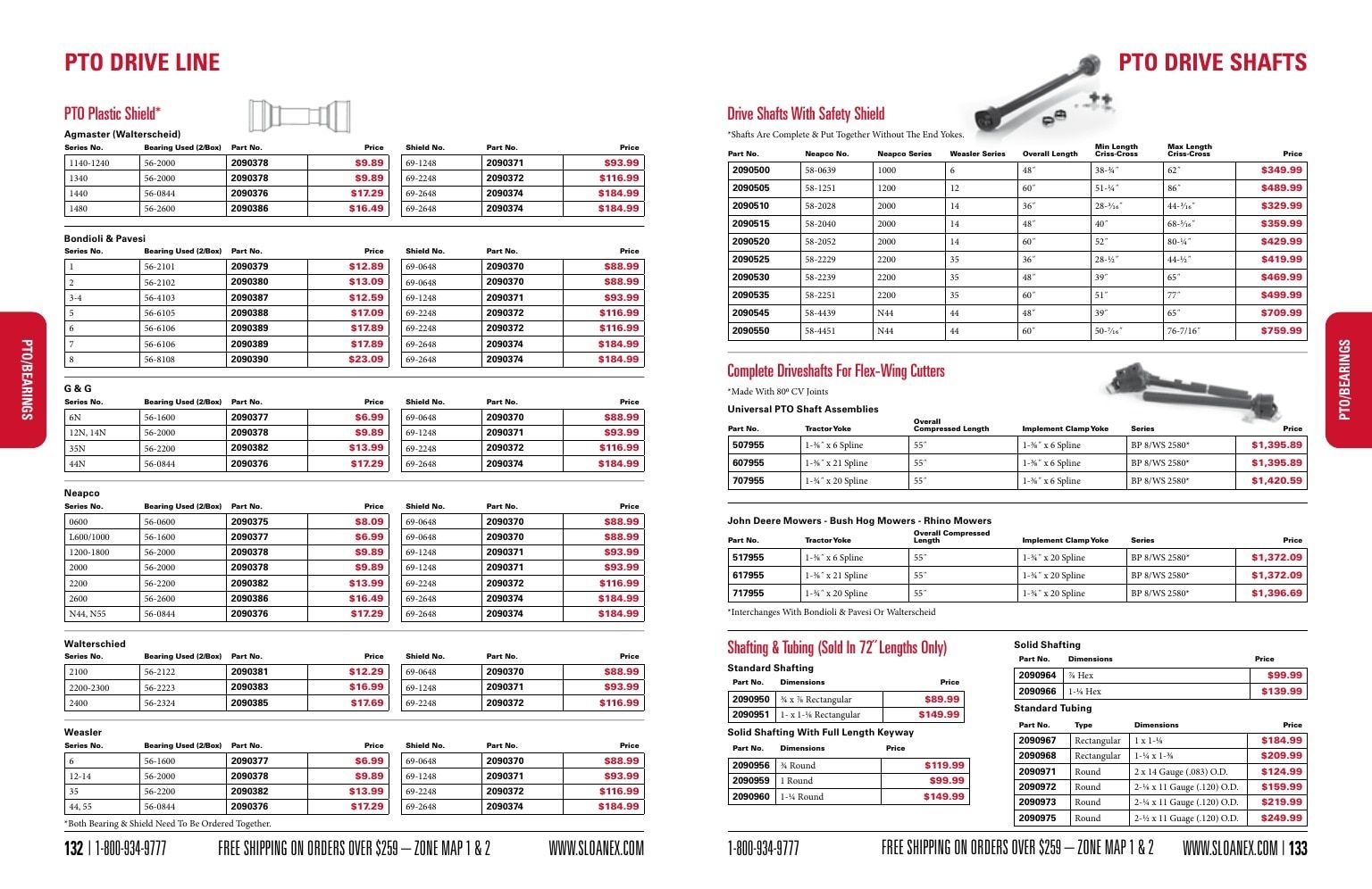 Sloan Express Agricultural Parts Catalog Weekly Ad January 1 - December 31, 2026