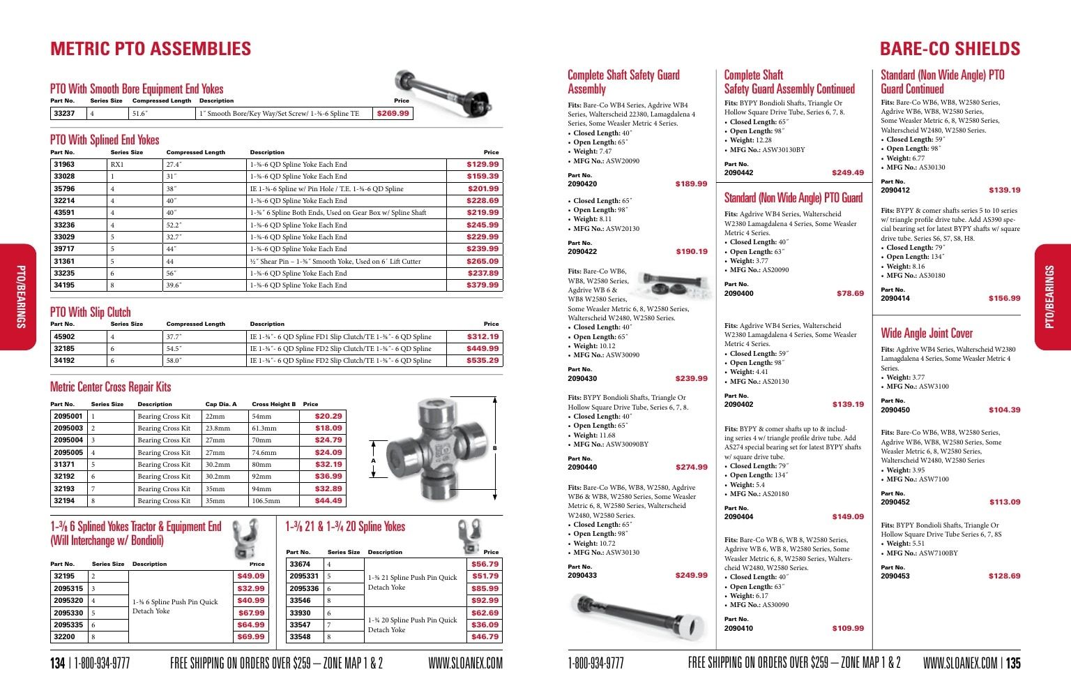 Sloan Express Agricultural Parts Catalog Weekly Ad January 1 - December 31, 2026